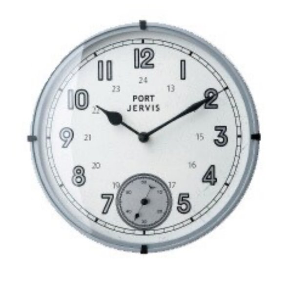 画像1: PORTJERVIS壁掛け時計CL-2130GY (1)