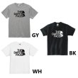 画像2: ダースフェイスプリント半袖Tシャツ パロディ S M L XL 2XL 3XL おもしろTシャツ メンズ レディース 半袖 Tシャツ おふざけTシャツ ホワイト ブラック グレー メッセージTシャツ (2)